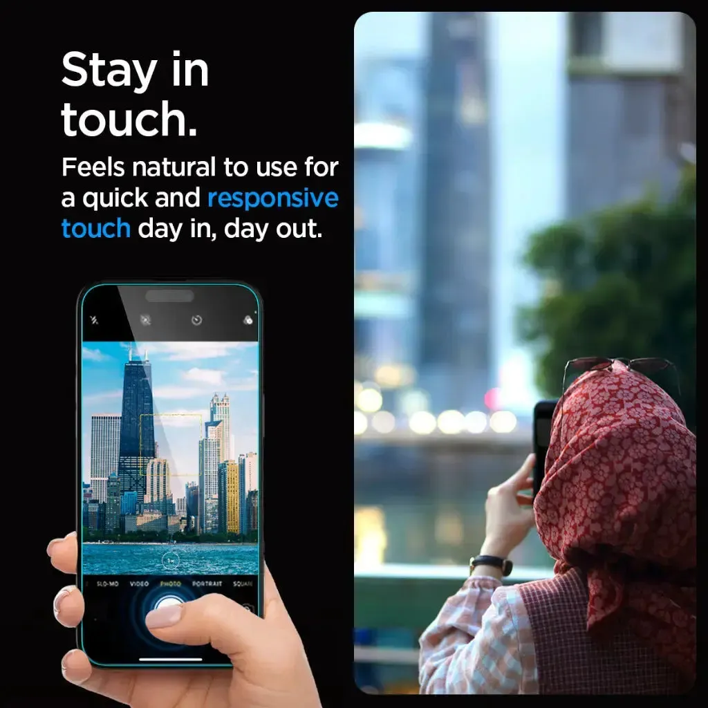 [1 Pack] iPhone 15 Pro Max Privacy Screen Protector Glas.tR EZ Fit