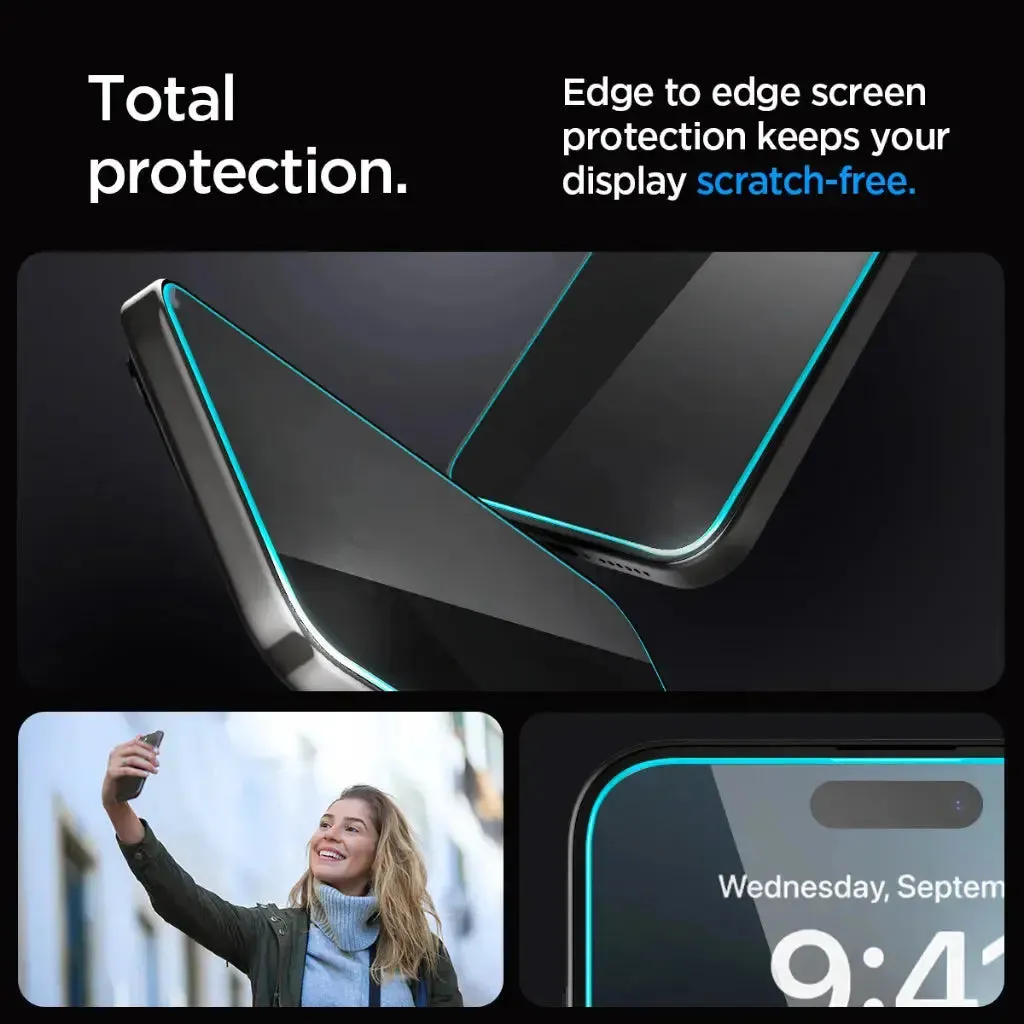 [1 Pack] iPhone 15 Pro Max Privacy Screen Protector Glas.tR EZ Fit