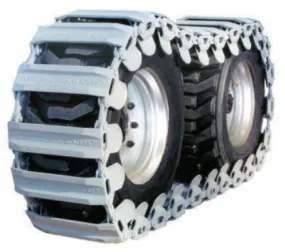 11.1F0S44 Loegering F Series Trailblazer Over The Tire (OTT) Steel Tracks, 10-16.5 Tires