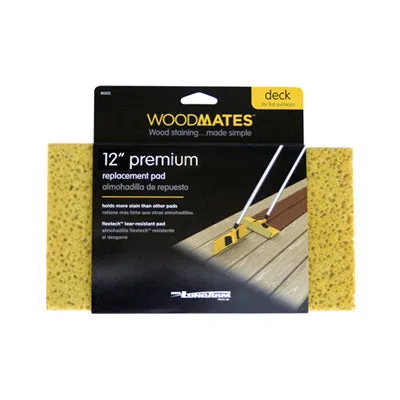 12" WD Stain Repl Pad