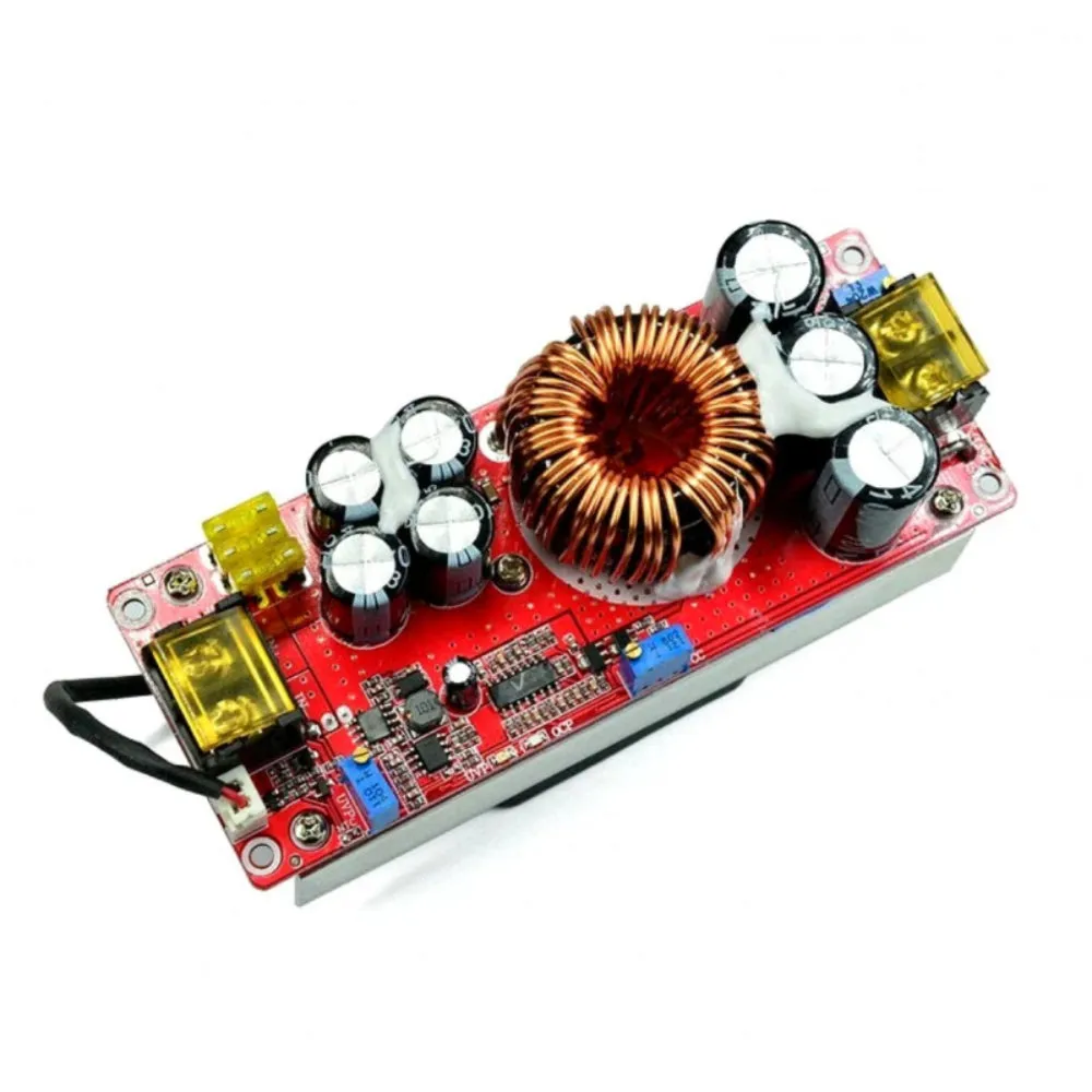1500W DC-DC 12-48V to, 24-72V Boost Step Up, Converter For Car, Laptop Solar Battery