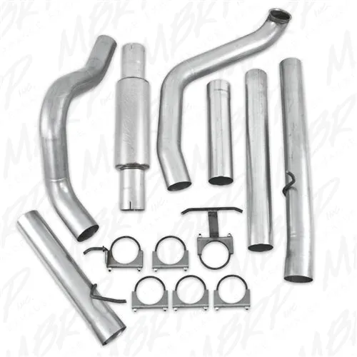 (1998-2003) - MBRP 4" Turbo Back, Single Side, Ford Powerstroke 7.3L