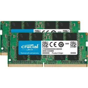 2-32Gb Ddr4-2666 Sodimm 1.2V Cl19 Dual Ranked Non-Ecc