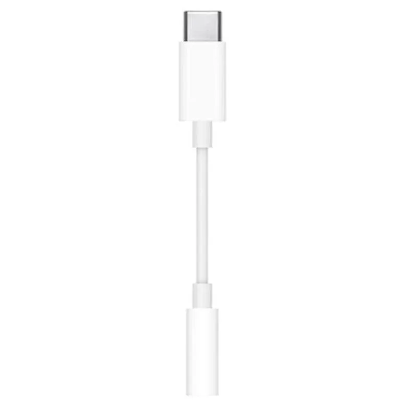 3.5mm VD USB-C to Audio Headphone Adaptor Cable - White | 233325