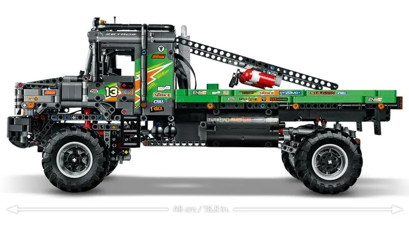 42129 4x4 Mercedes-Benz Zetros Trial Truck