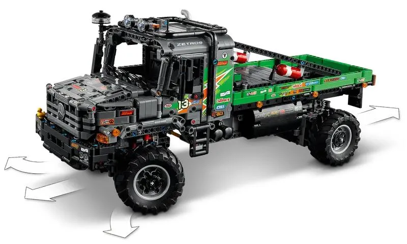 42129 4x4 Mercedes-Benz Zetros Trial Truck