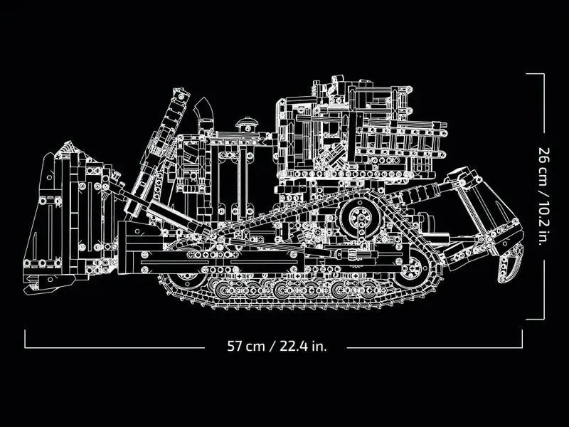 42131 App-Controlled Cat D11 Bulldozer
