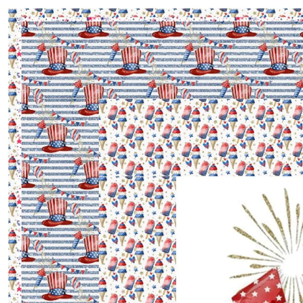 4th of July Party Wall Hanging  42" x 42"