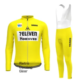 7-ELEVEN Hoonved Retro Long Sleeve Cycling Kits