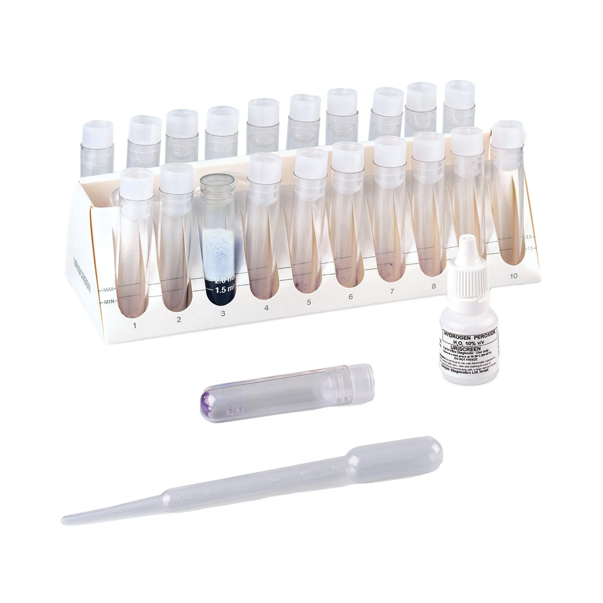 Accutest® Uriscreen™ Urinary Tract Infection Detection Urinalysis Rapid Test Kit, 1 Box of 20