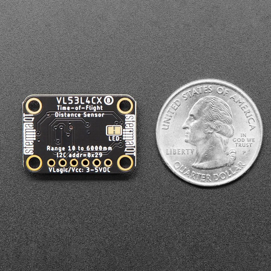 Adafruit VL53L4CX Time of Flight Distance Sensor - ~1 to 6000mm