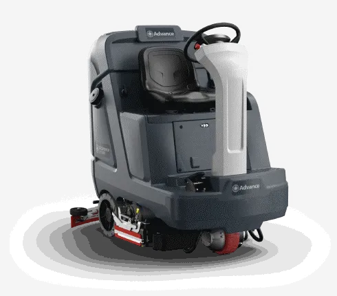Advance SC5000™ 34D Ecoflex™ Six 310 Ah wet batteries, onboard charger, MidLite Grit™ brushes, and EcoFlex™, Scrubber
