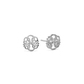 ALEX AND ANI Providence Path Of Life Stud Earrings