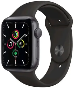 Apple Watch SE 40mm (GPS CELLULAR) Space Grey Aluminium Midnight Sport Band (MKQQ3)