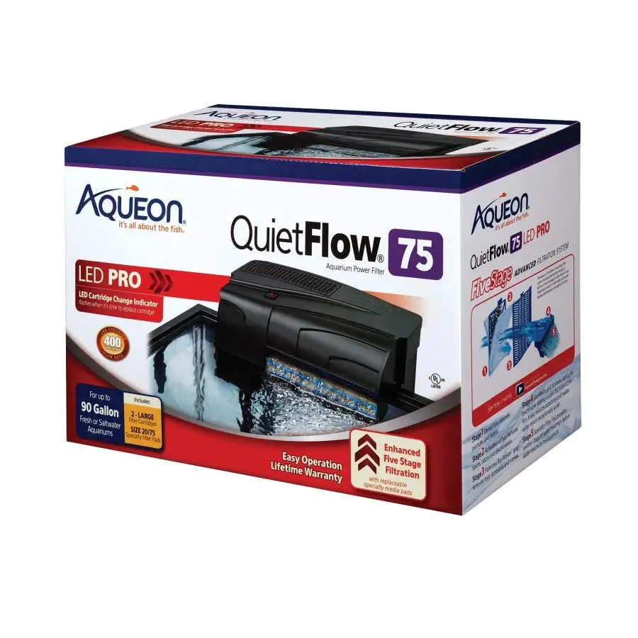 Aqueon® Quietflow LED Pro Aquarium Power Filter