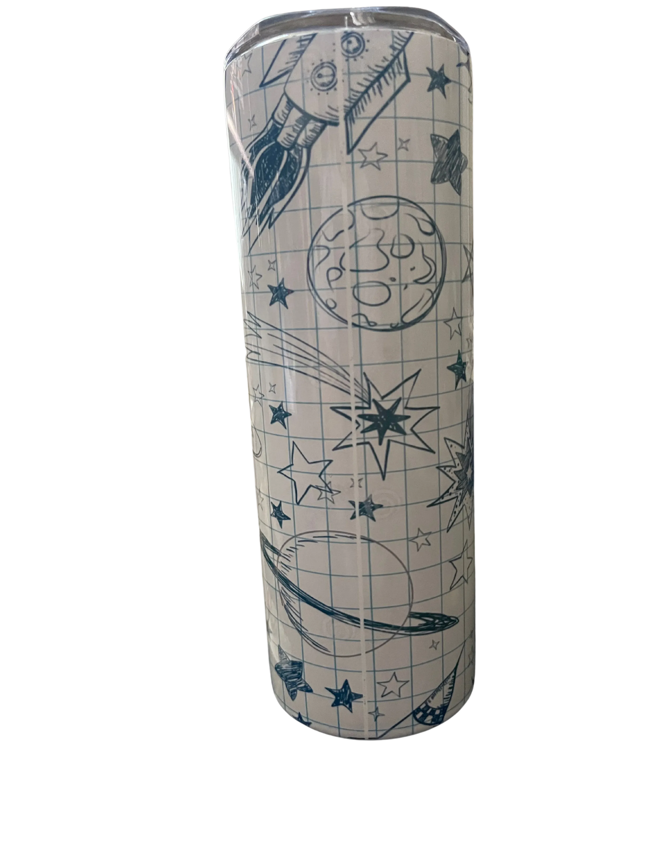 Atomic Pinup vs Robots Tumbler Series 2