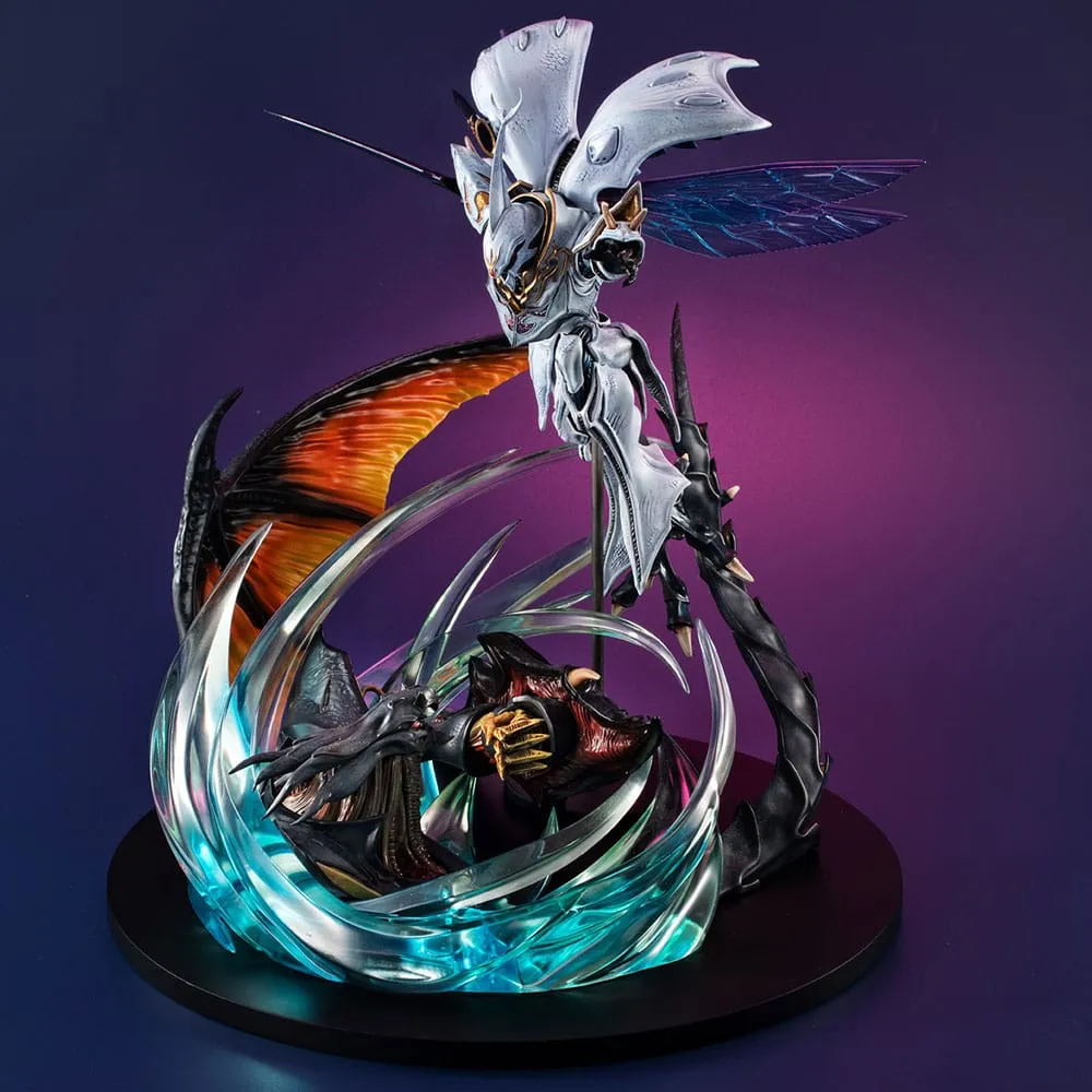 aura battler dunbine real posing robots pvc statue sirvine 23 cm  statues  anime  statue