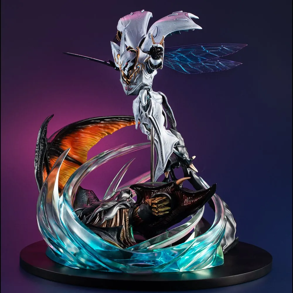 aura battler dunbine real posing robots pvc statue sirvine 23 cm  statues  anime  statue
