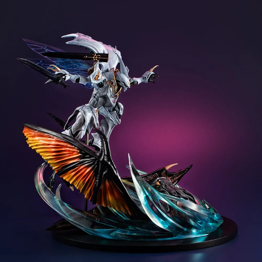 aura battler dunbine real posing robots pvc statue sirvine 23 cm  statues  anime  statue