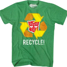 Autobots Recycle Transformers T-Shirt