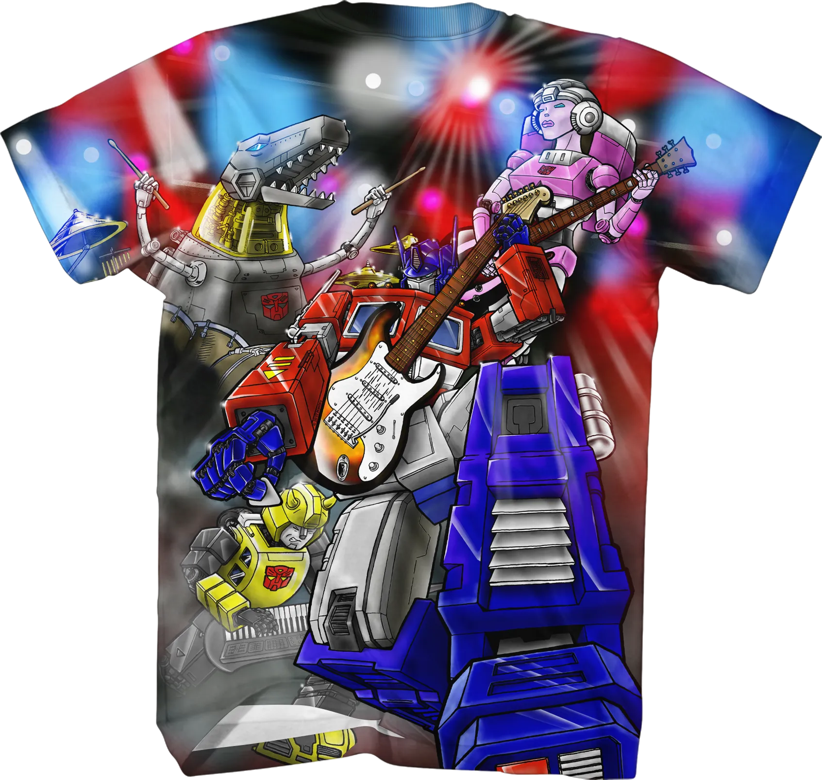 Autobots Rock Sublimation Shirt