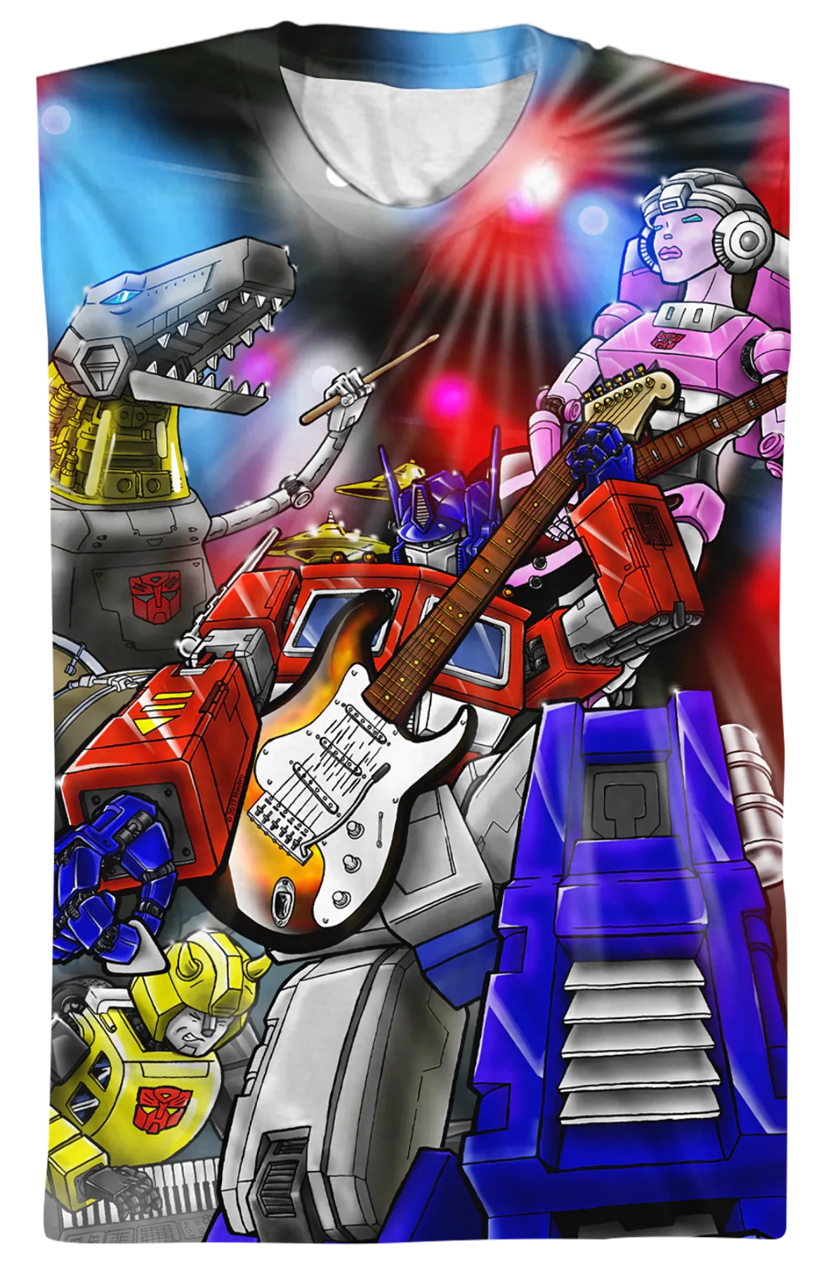 Autobots Rock Sublimation Shirt