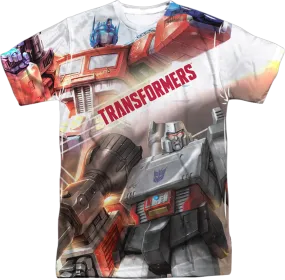 Autobots vs Decepticons Transformers T-Shirt