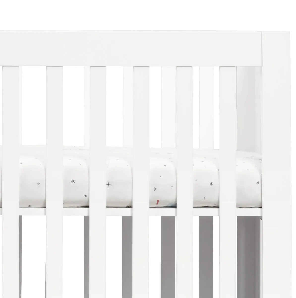 Babyletto Galaxy Floating Robots Fitted Mini Crib Sheet