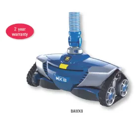 Baracuda MX8 suction cleaner. BAMX8