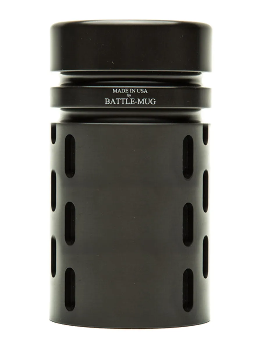 BattleComp Highball Glass Engraved Insignia and Text