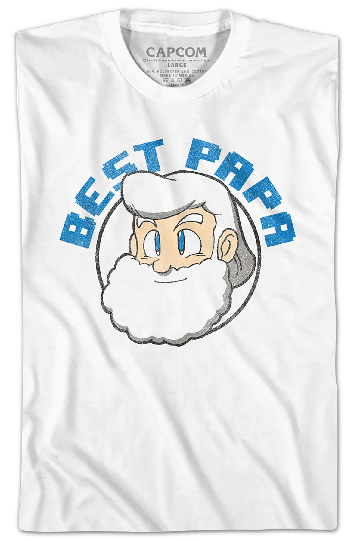 Best Papa Mega Man T-Shirt
