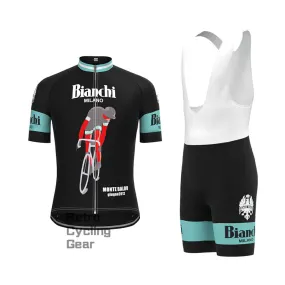 Bianchi Rider Retro Short Sleeve Cycling Kit