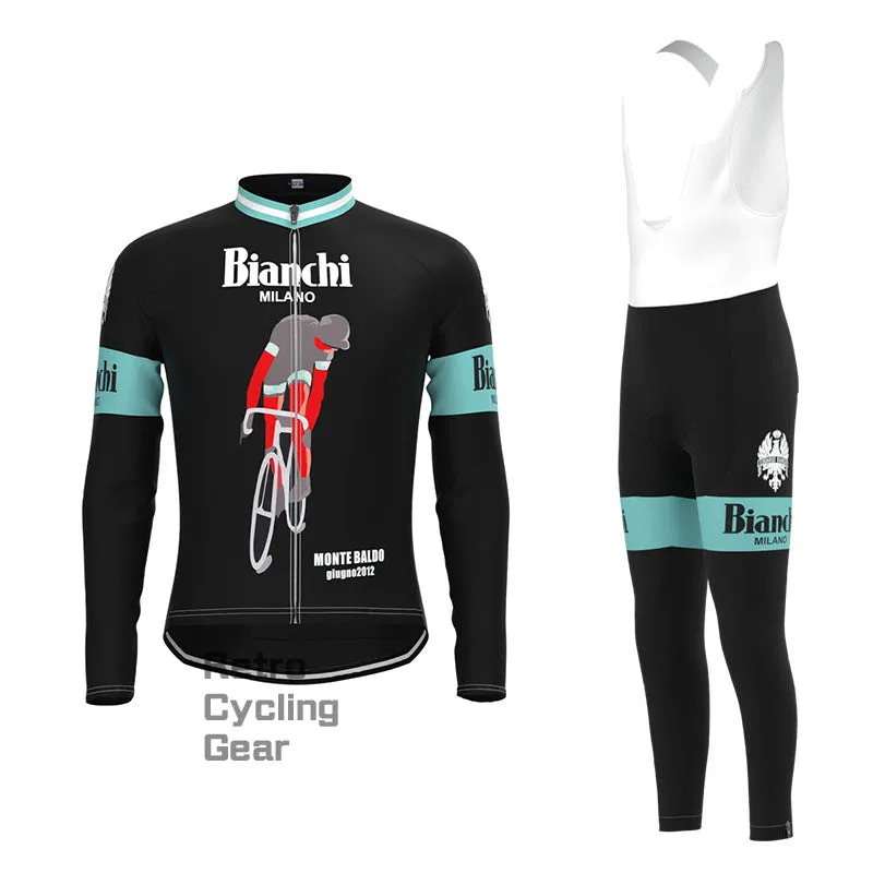 Bianchi Rider Retro Short Sleeve Cycling Kit