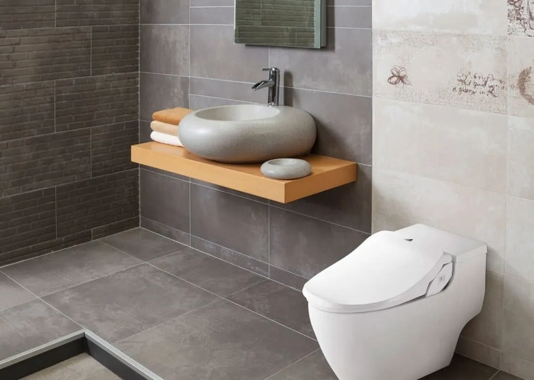 Bio Bidet Luxury Class SLIM TWO Bidet Seat with Night Light