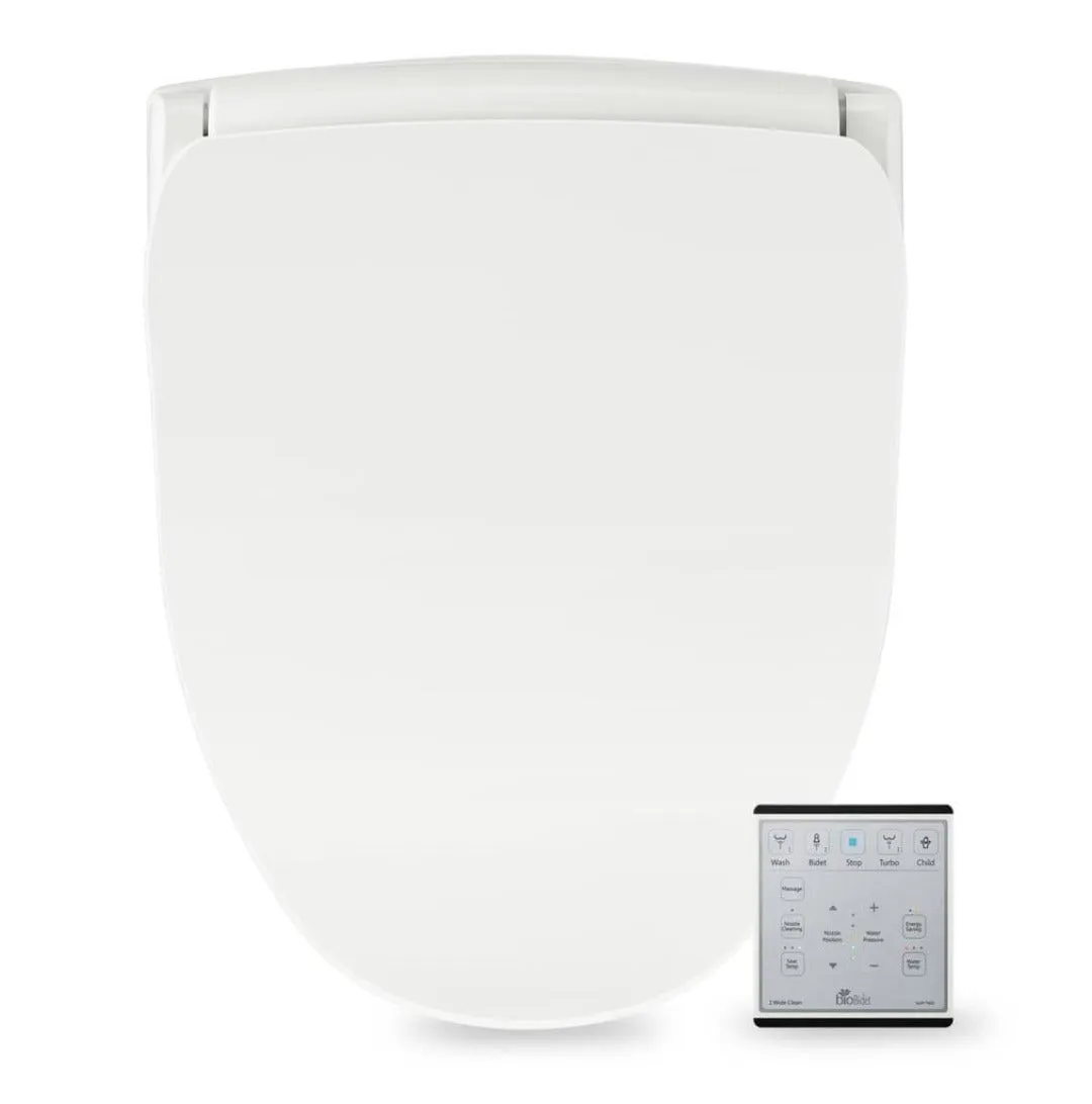 Bio Bidet Luxury Class SLIM TWO Bidet Seat with Night Light