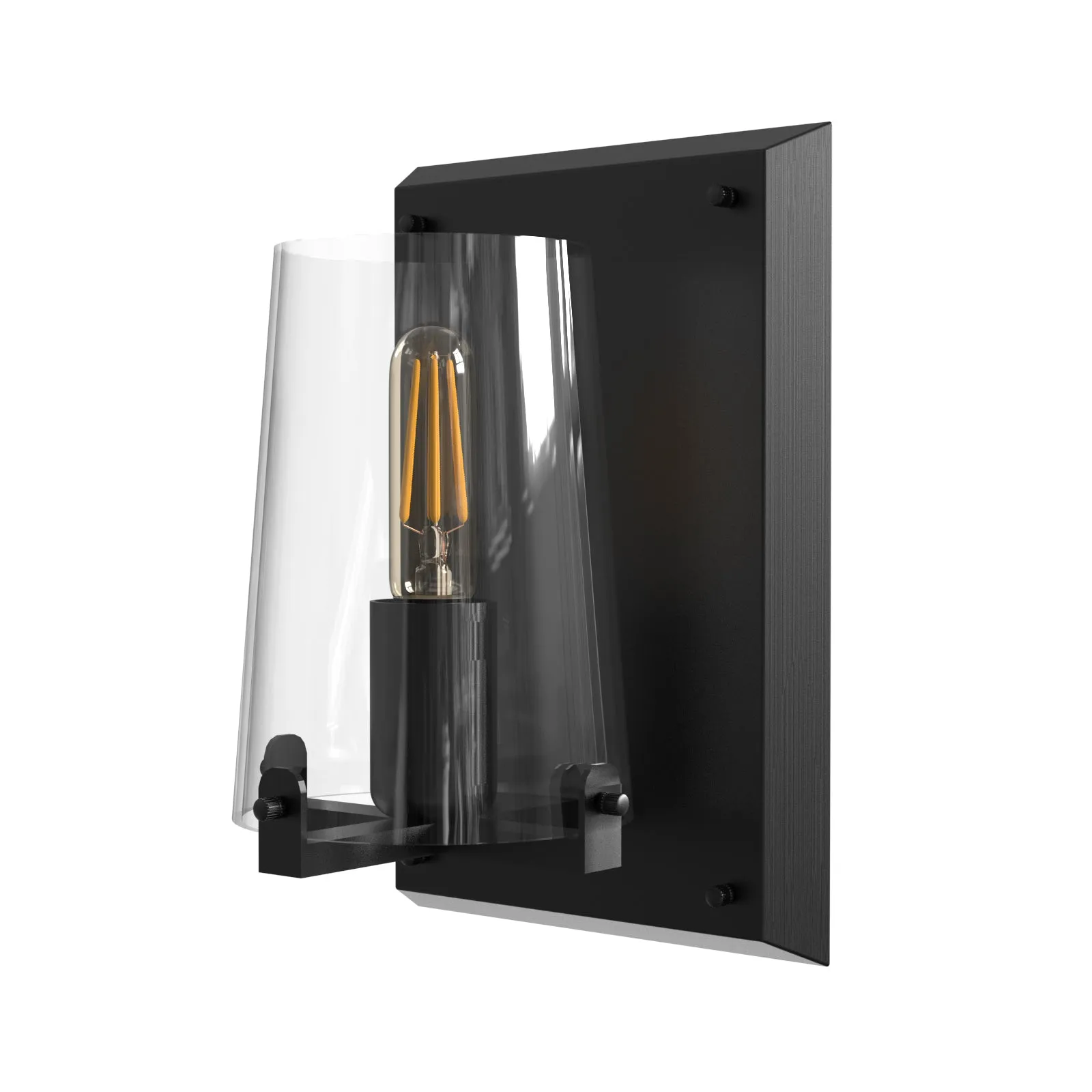 CANOVA Contemporary Interior Wall Light Aged Brass E14