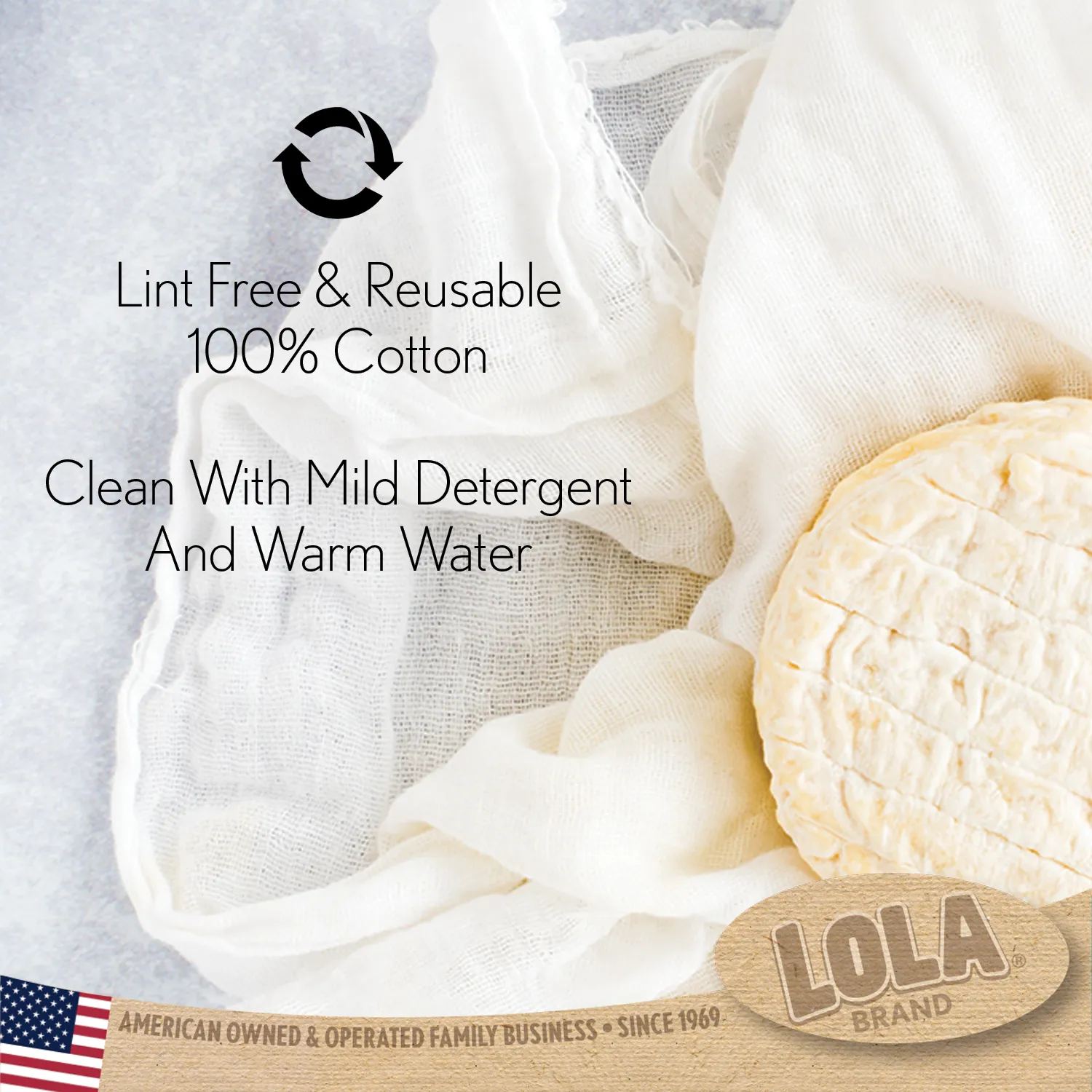 Cheesecloth 100% Cotton - 18 Sq. Yards - 6 Pack