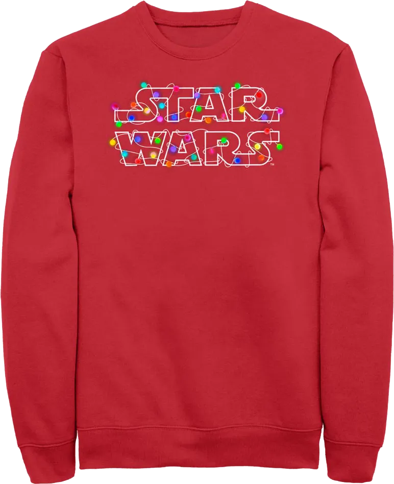 Christmas Logo Star Wars Sweatshirt