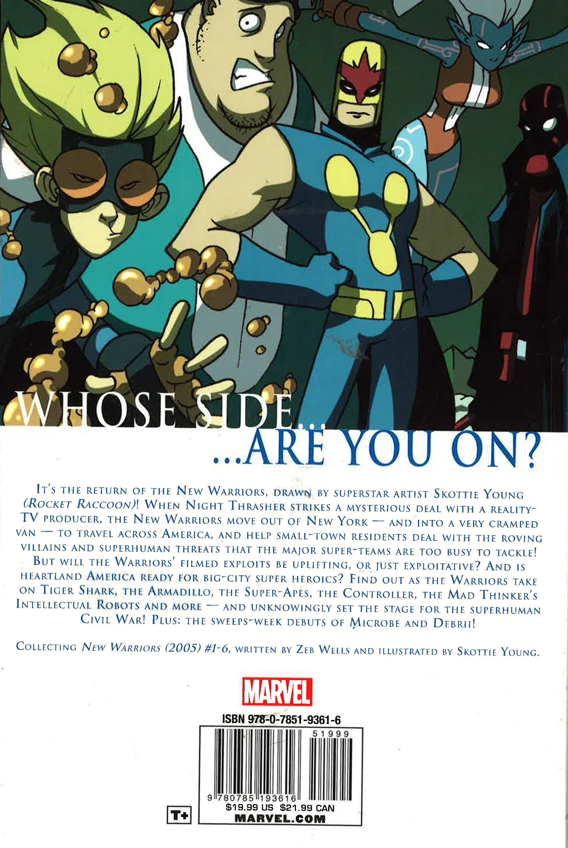 Civil War Prelude: New Warriors