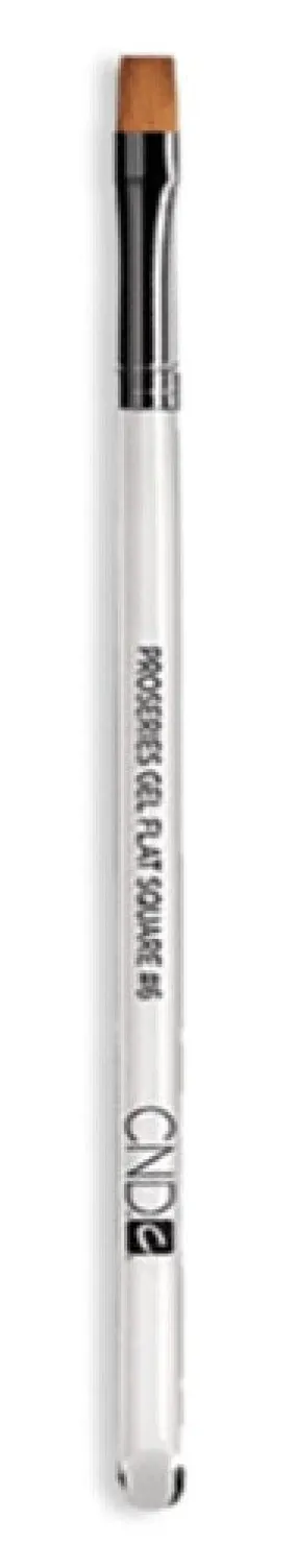 CND ProSeries Gel Flat Square #6 Brush