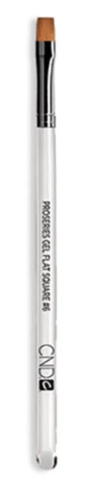 CND ProSeries Gel Flat Square #6 Brush