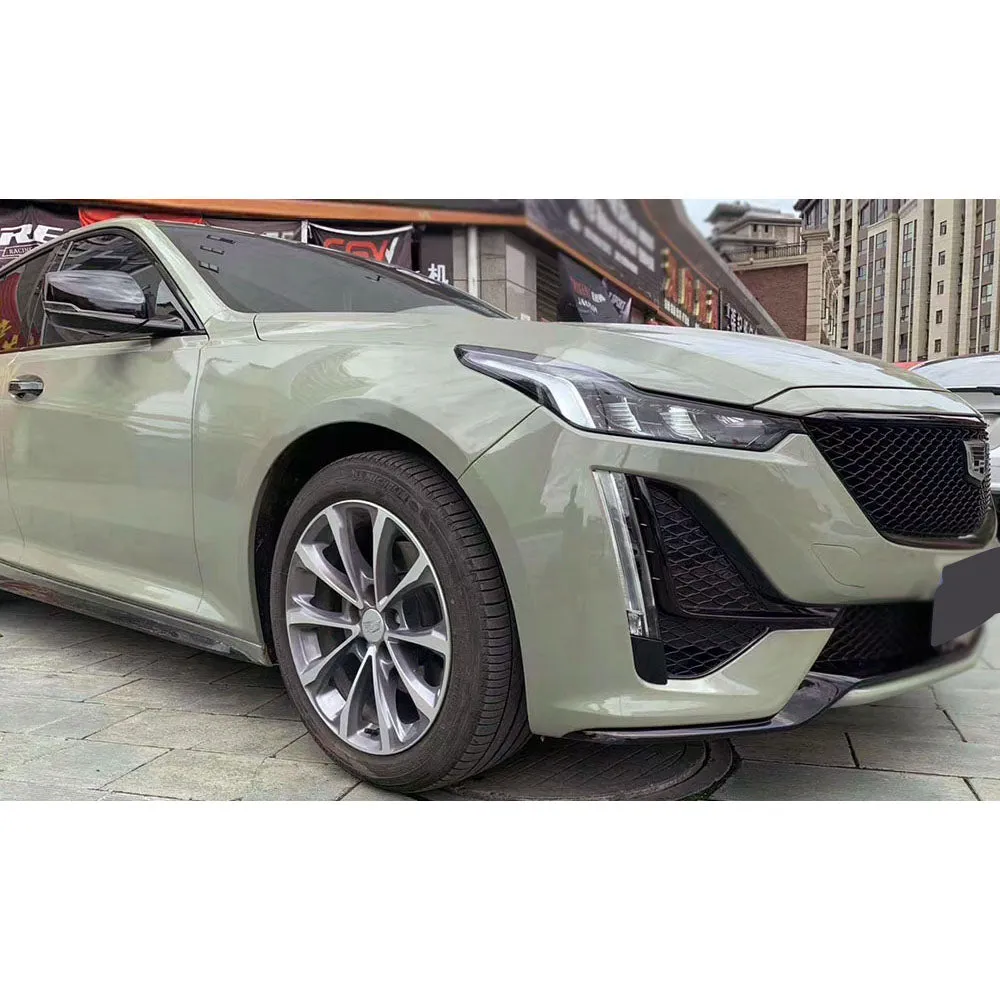Colored PPF Car Protection Film Crystal Armor Green - TS-SJ-117 - Paint Protection Film (PPF)