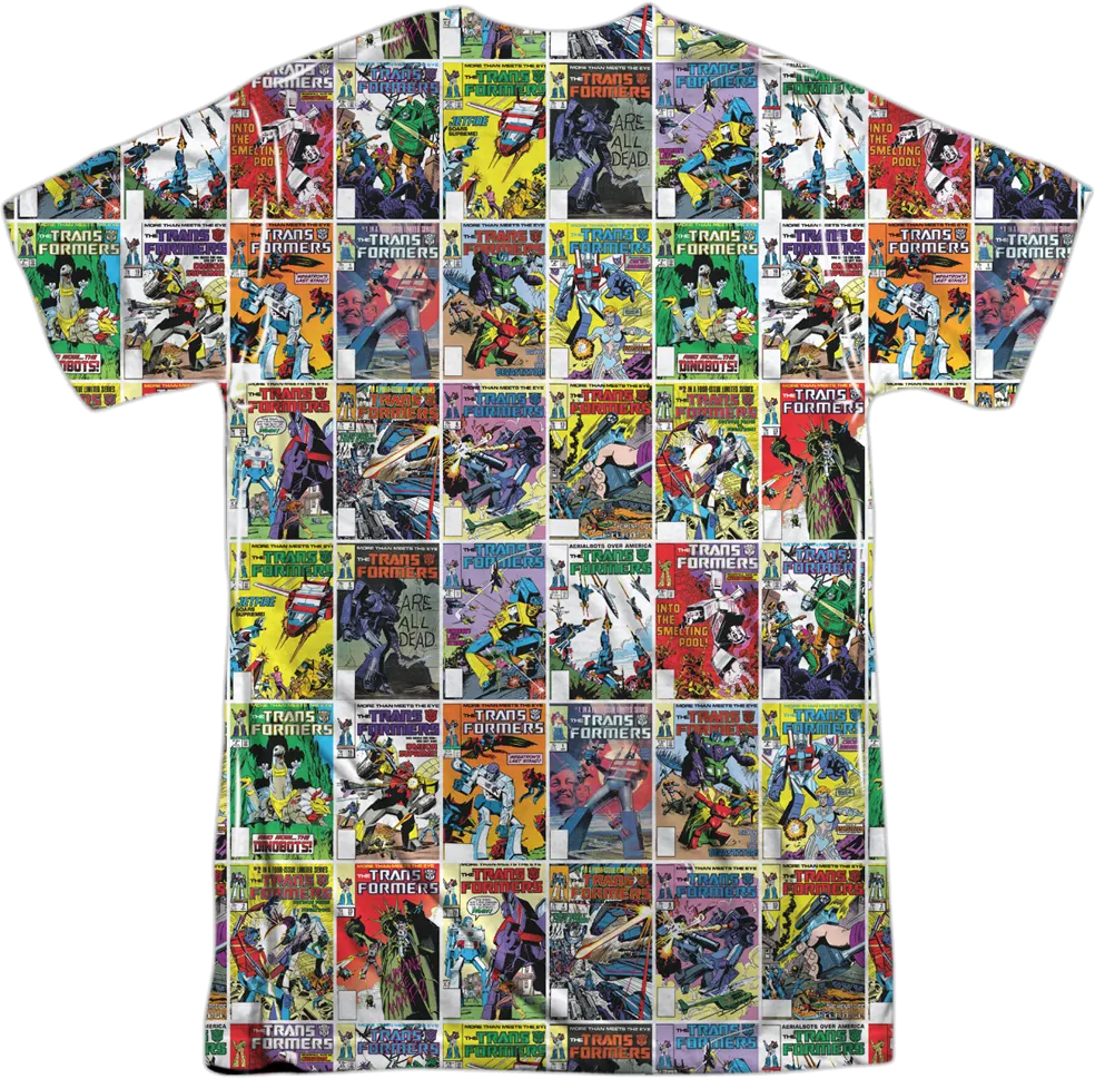 Comic Book Covers Transformers T-Shirt