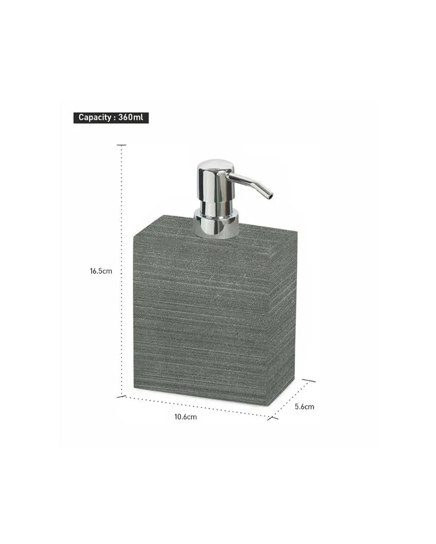 Concrete Polyresin Soap & Lotion Dispenser | 360ML