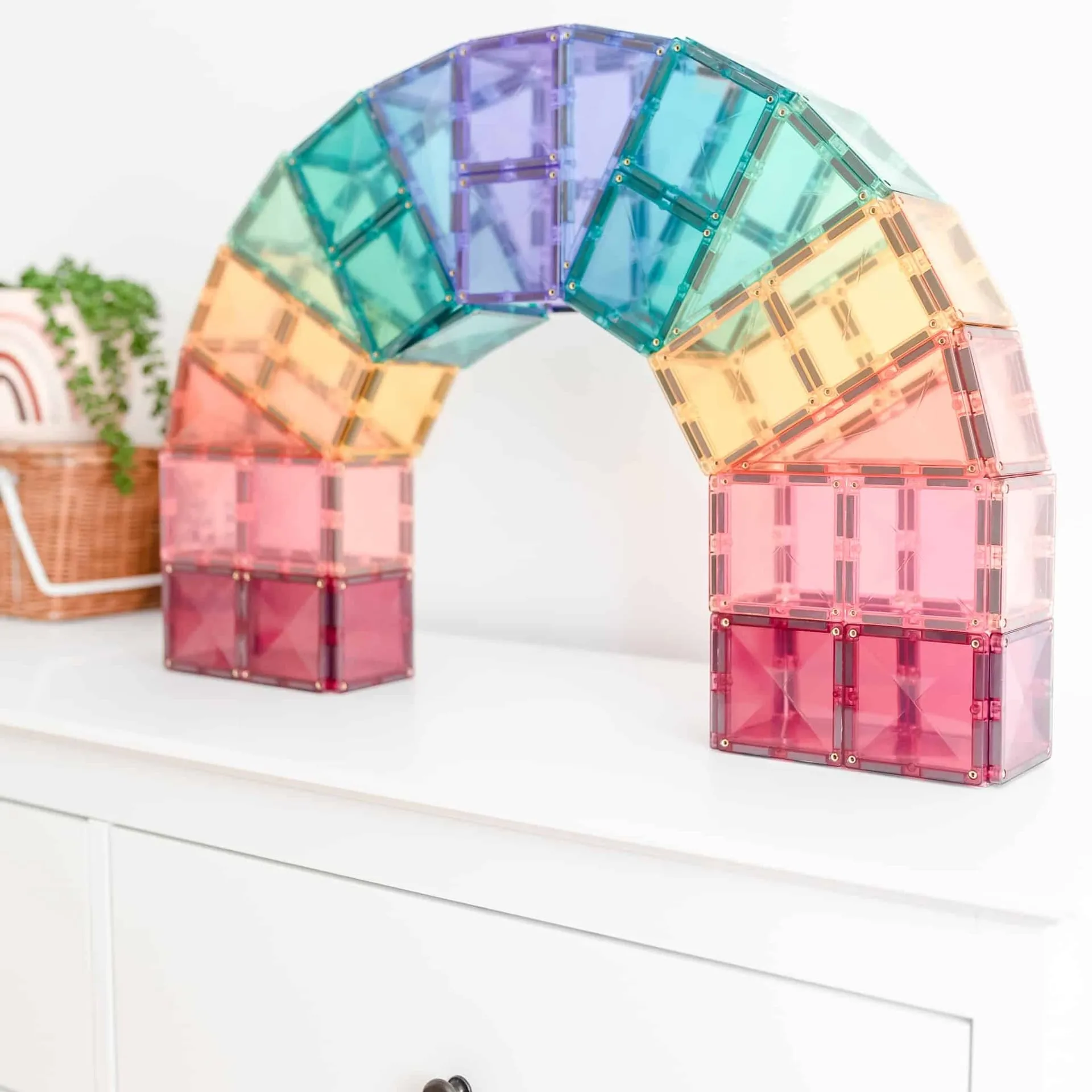 Connetix Tiles - Pastel  Mega Pack 202 Piece