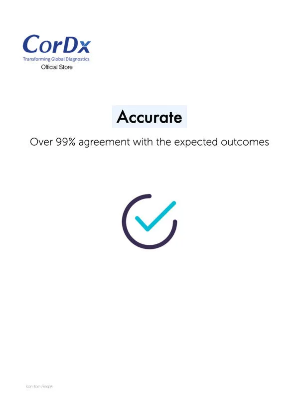 Cordx Pregnancy Test Midstream (FDA Approved)