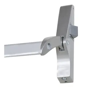 Cross Bar Panic Exit Device - Aluminum - Left