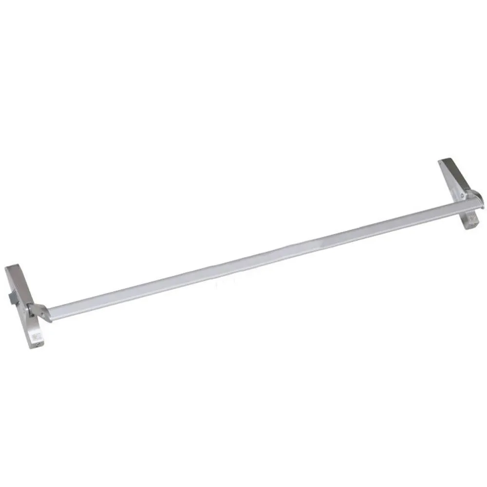 Cross Bar Panic Exit Device - Aluminum - Left