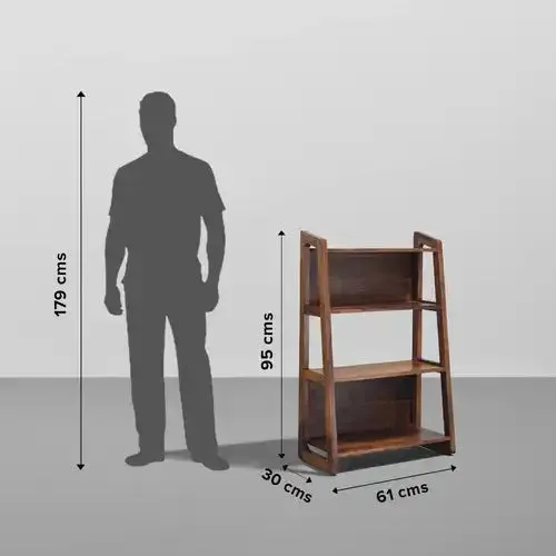 Darshan Sheesham Wood Book Shelf