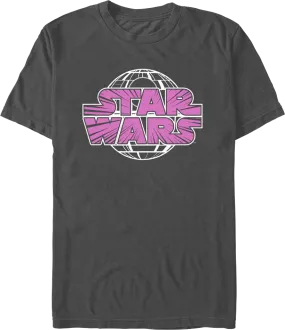 Death Star Bursting Logo Star Wars T-Shirt